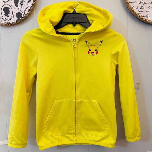 Boy’s Pikachu Hooded Jacket Size 7 - Picture 1 of 10